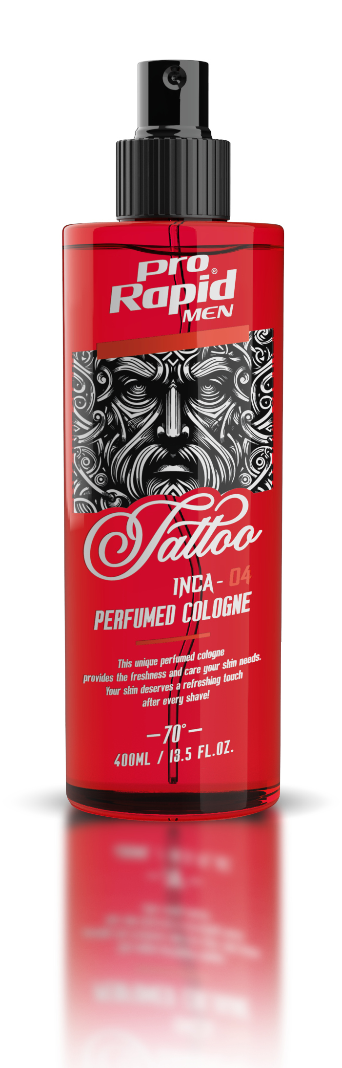 ProRapid 04 Red Perfumed Cologne 400ml