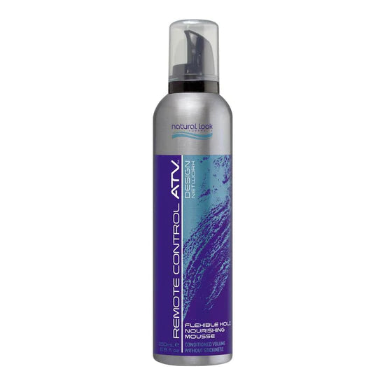 Natural Look Remote Control Flexible Hold Styling Mousse 250g