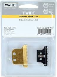 WAHL T-WIDE Trimmer Blade .4mm Cordless Detailer Li Gold