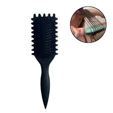 Curly Hair Styling Brush Black