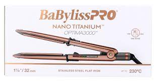 BaBylissPRO NANO TITANIUM Optima 3000Hair straightening Iron