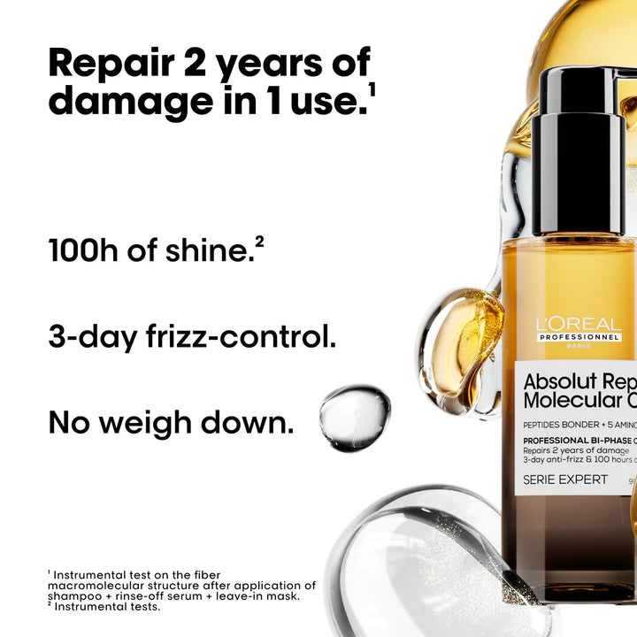 L'Oreal Absolut Repair Molecular Professional Bi-phase Oil 30ml