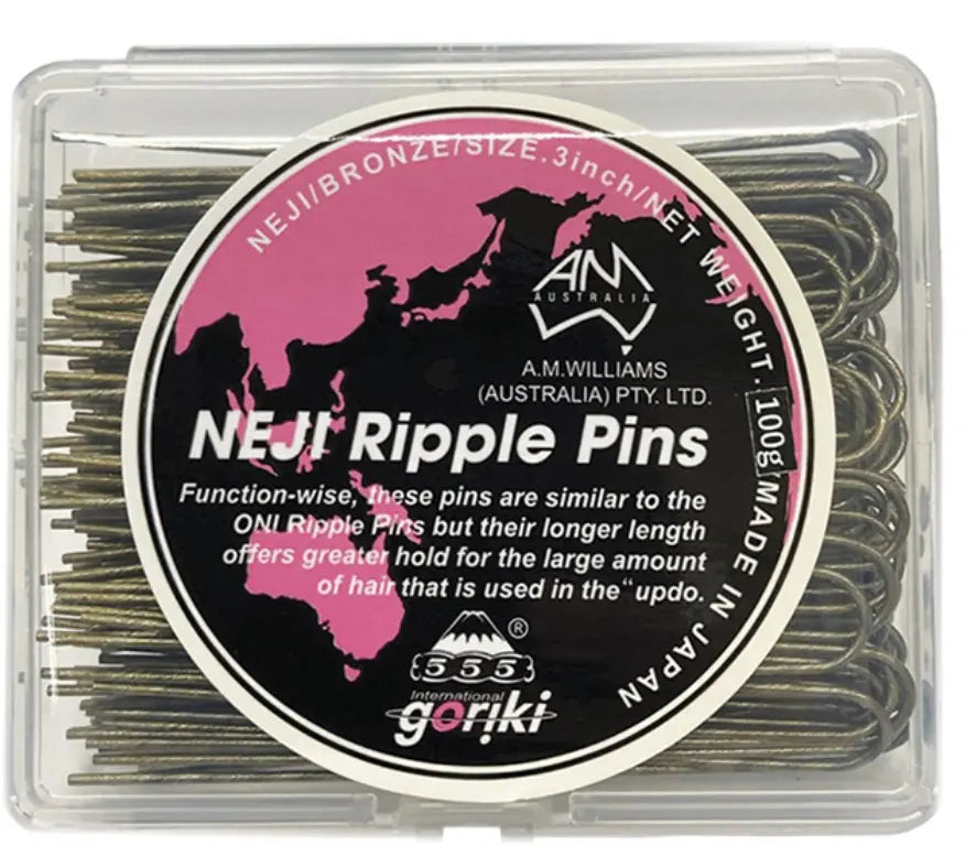 NEJI Ripple Pins 3" BRONZE  555  100GR