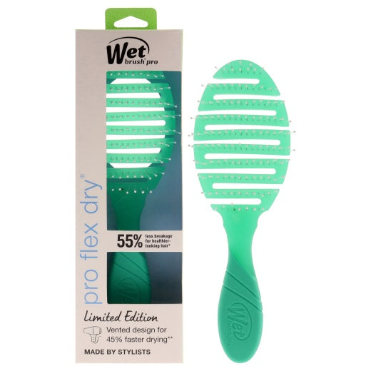 Wet Brush Pro Hi-Def Neon Green Flex Dry