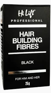 Hi Lift Hair Building Fibres 25g Black