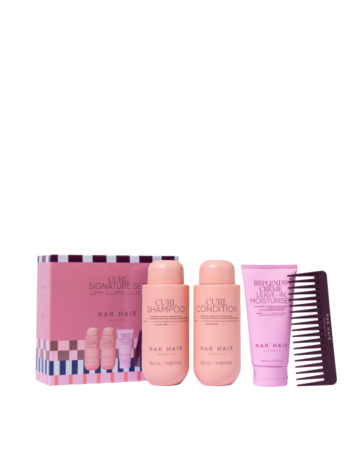 NAK Signature Holiday Curl Trio