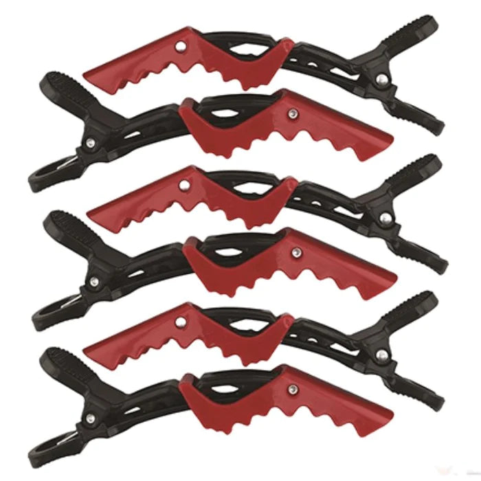 Termax Crocodile Clips 10 pack Black & Red