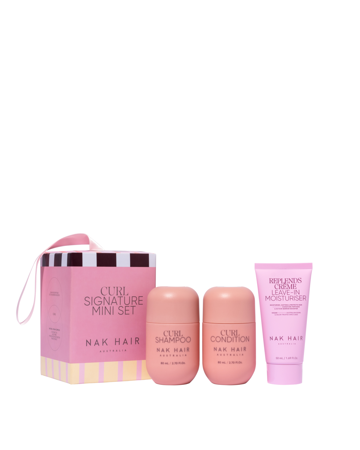 NAK Signature Holiday Curl Mini Trio