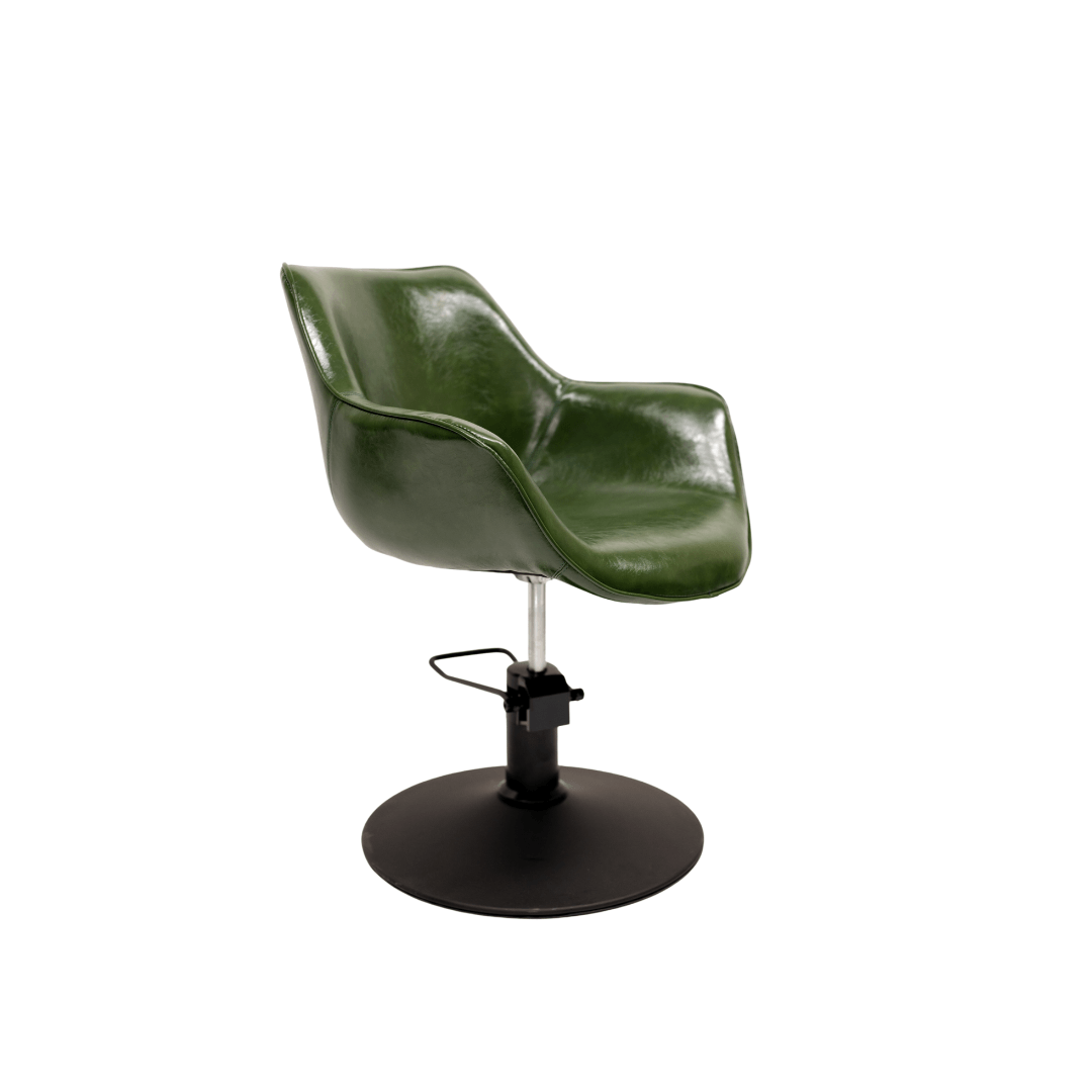 Natalie Cutting Chair - Emerald Green