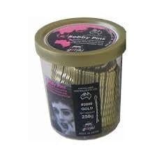 555 BOBBY PIN GOLD 1.5" TUB 250g - HairBeautyInk