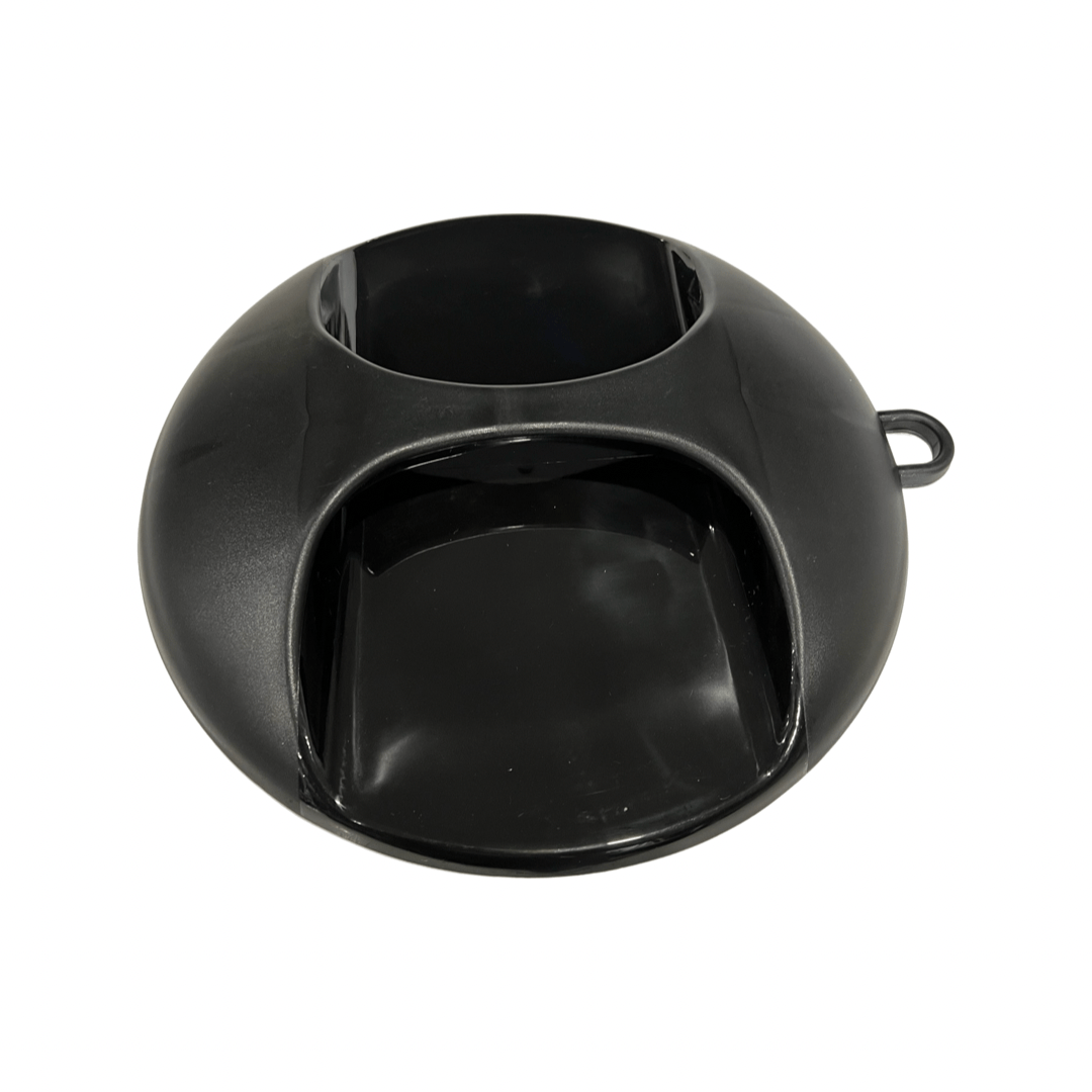 Black Round Mirror