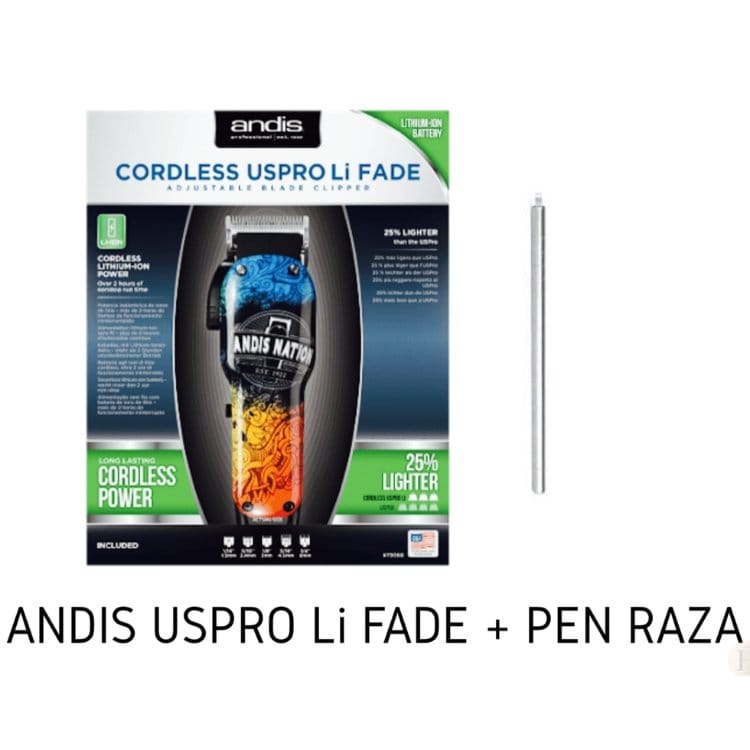 Andis Cordless USPro Li Fade Hair Clipper.