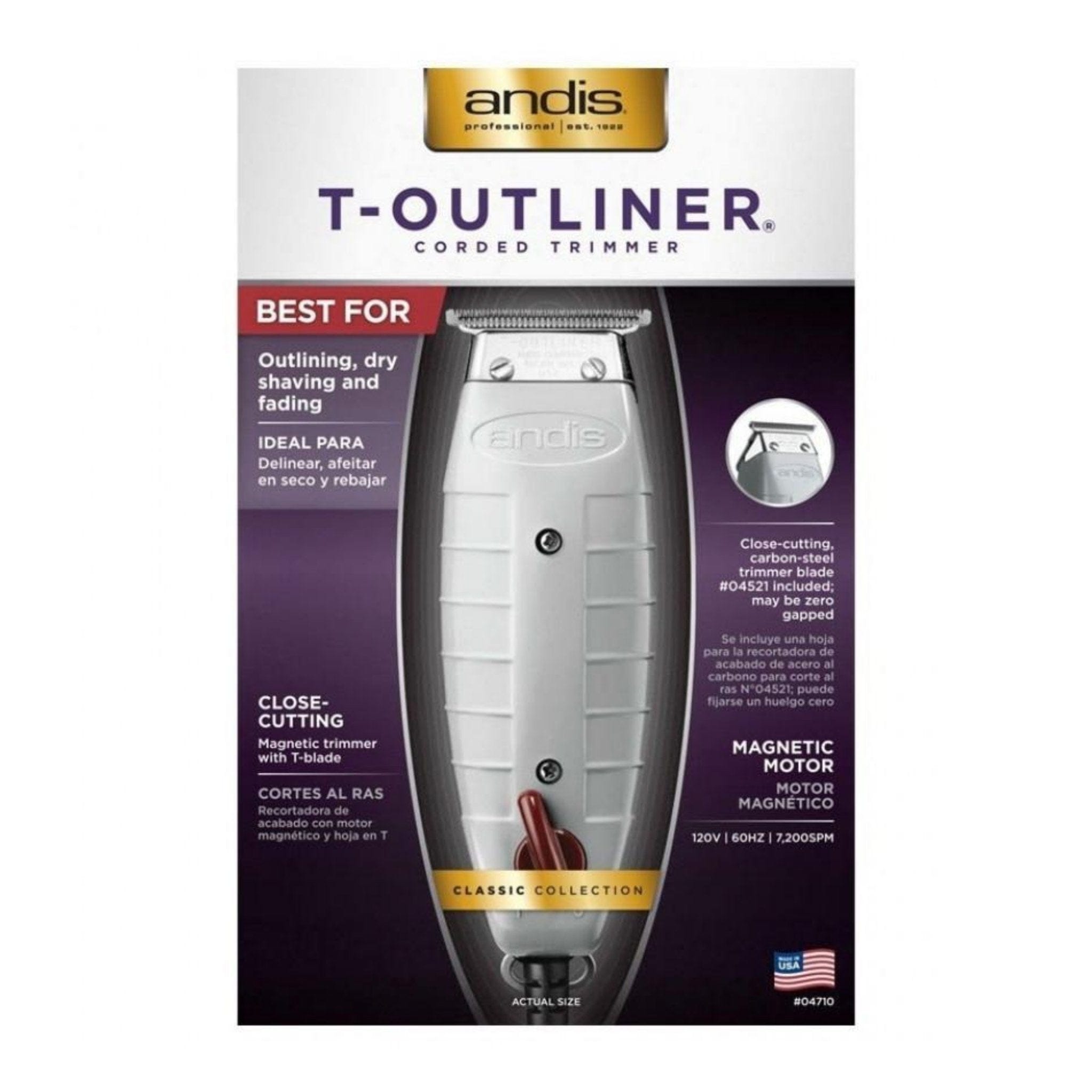 Andis T-Outliner Corded Trimmer.