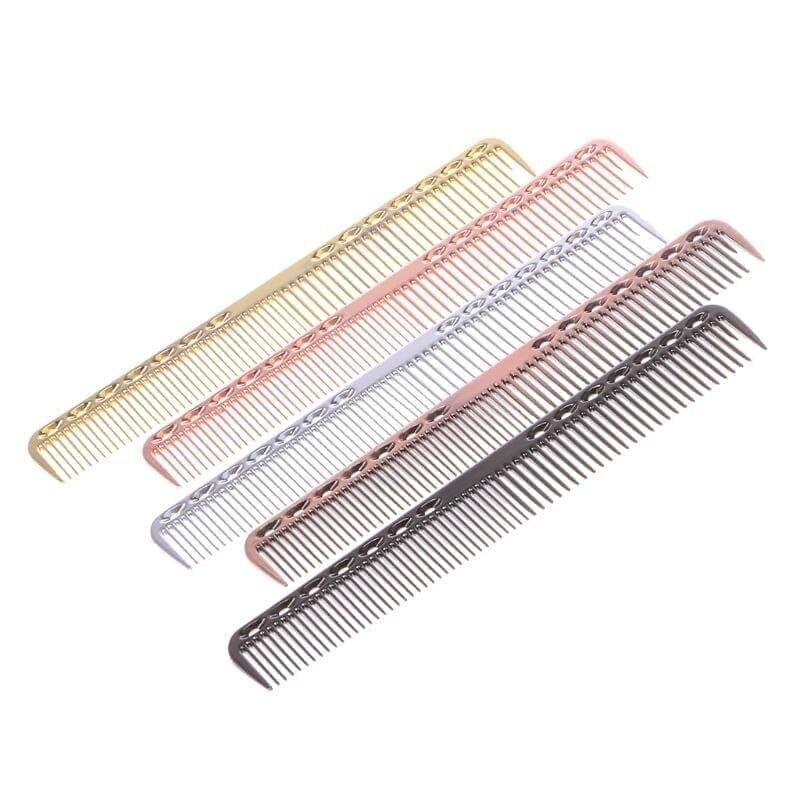 Assorted Metal Barber Combs