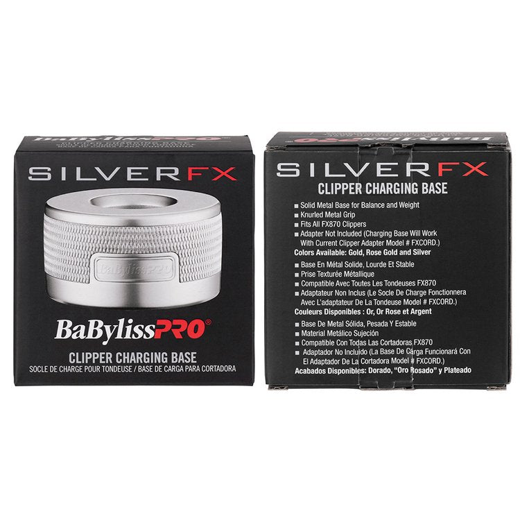 BaByliss PRO SilverFX Hair Clipper Charging Base - HairBeautyInk