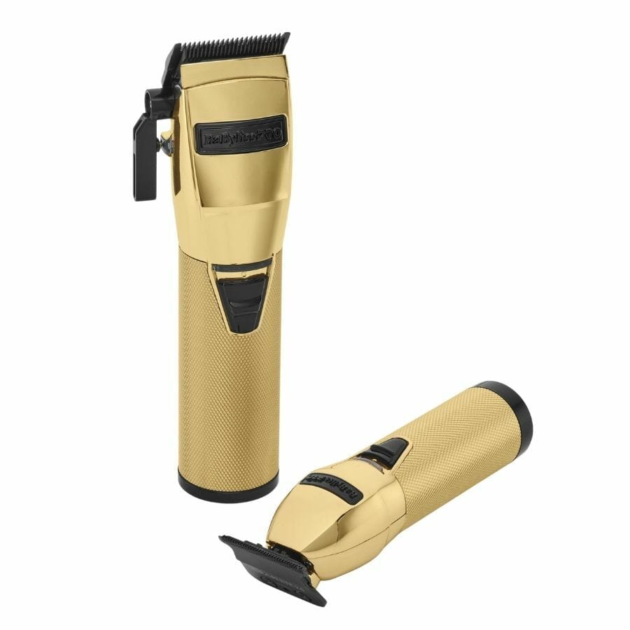 BaBylissPRO Gold FX Lithium Duo Clipper & Trimmer Set (Limited Edition) - HairBeautyInk