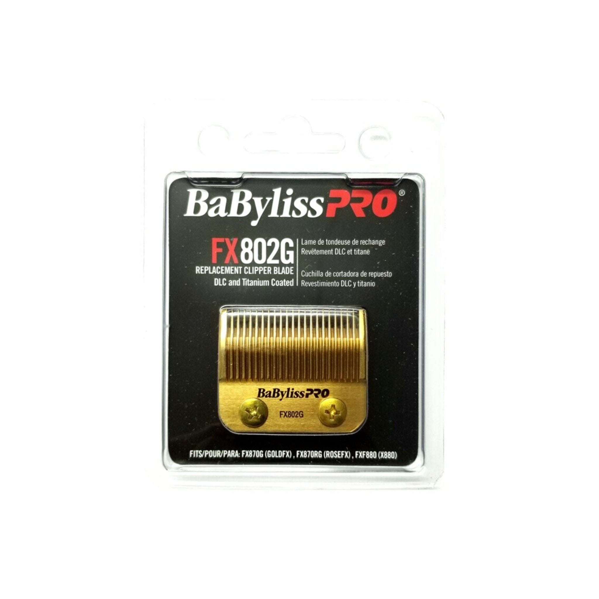 BaBylissPRO GoldFX Clipper Replacement Blade - FX802G - HairBeautyInk