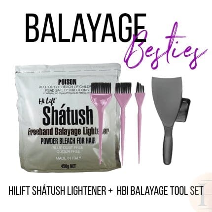 Balayage Besties Bundle - Shatush Bleach + Balayage Brush and Board Set - HairBeautyInk