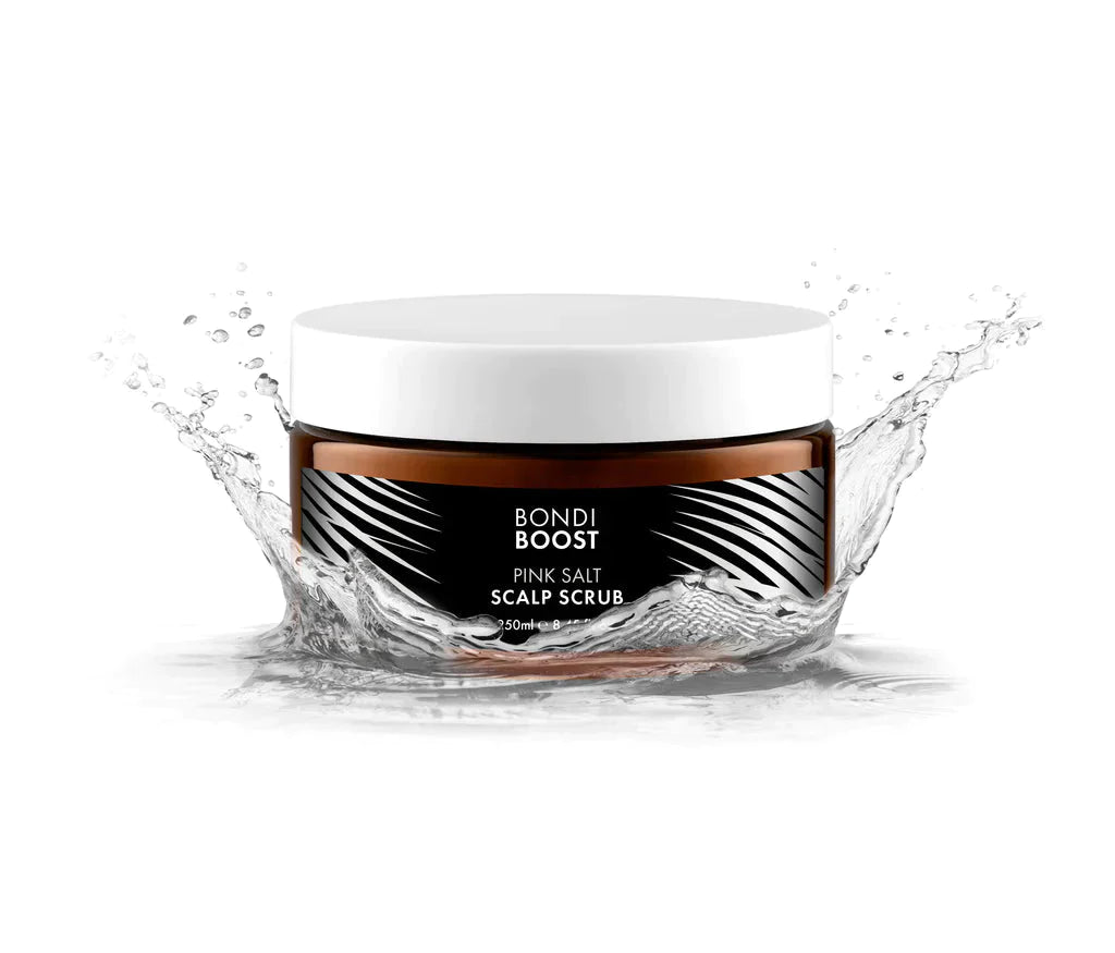 Bondi Boost Pink Salt Scalp Scrub 250ml - HairBeautyInk