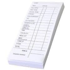 Client Services Docket Pad - HairBeautyInk