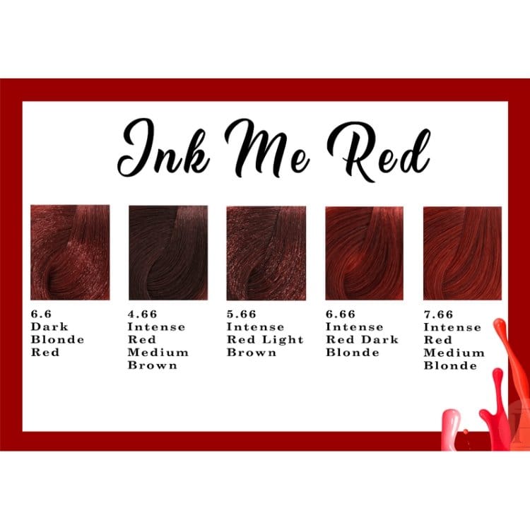 COLOUR INK - INK ME RED - HairBeautyInk
