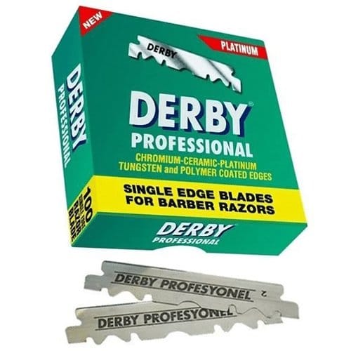 Derby Professional Single Edge Blades (1 box = 100 blades) - HairBeautyInk