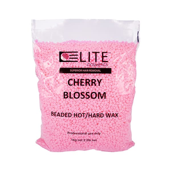 Elite Cosmetics - Cherry Blossom Beaded Hot/Hard Wax 1kg - HairBeautyInk