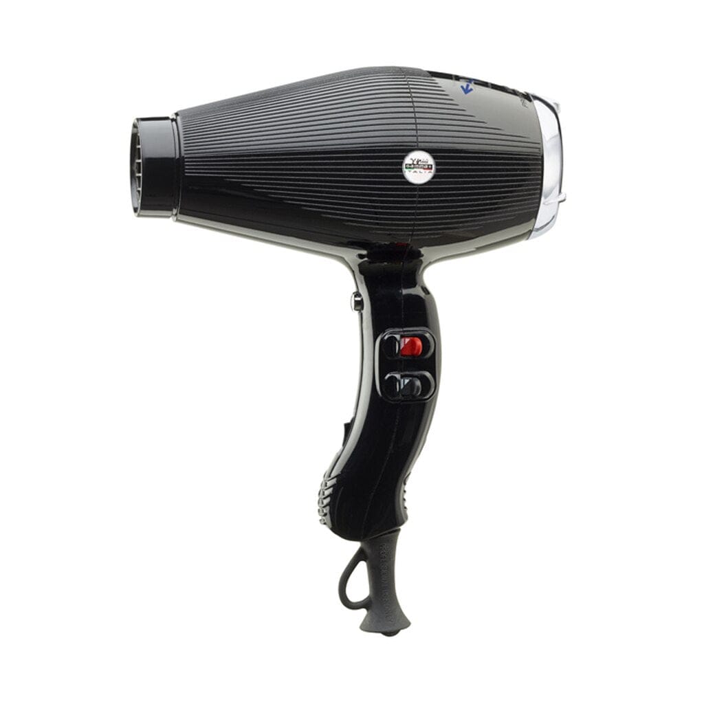 Gamma+ Aria Dual Ionic Black Hairdryer 2200W - HairBeautyInk