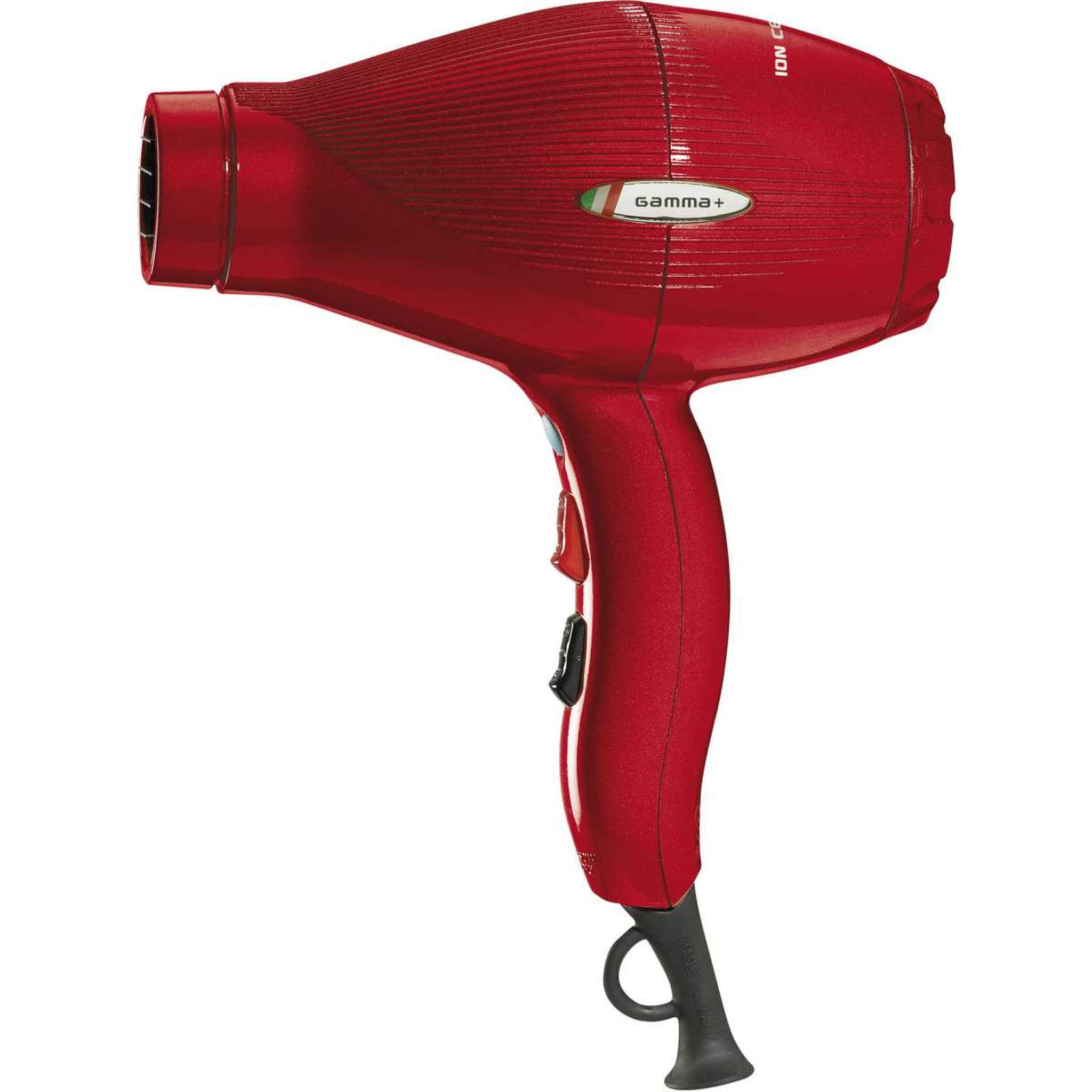 Gamma+ ION Ceramic S 2300W Hair Dryer - Cherry Red - HairBeautyInk