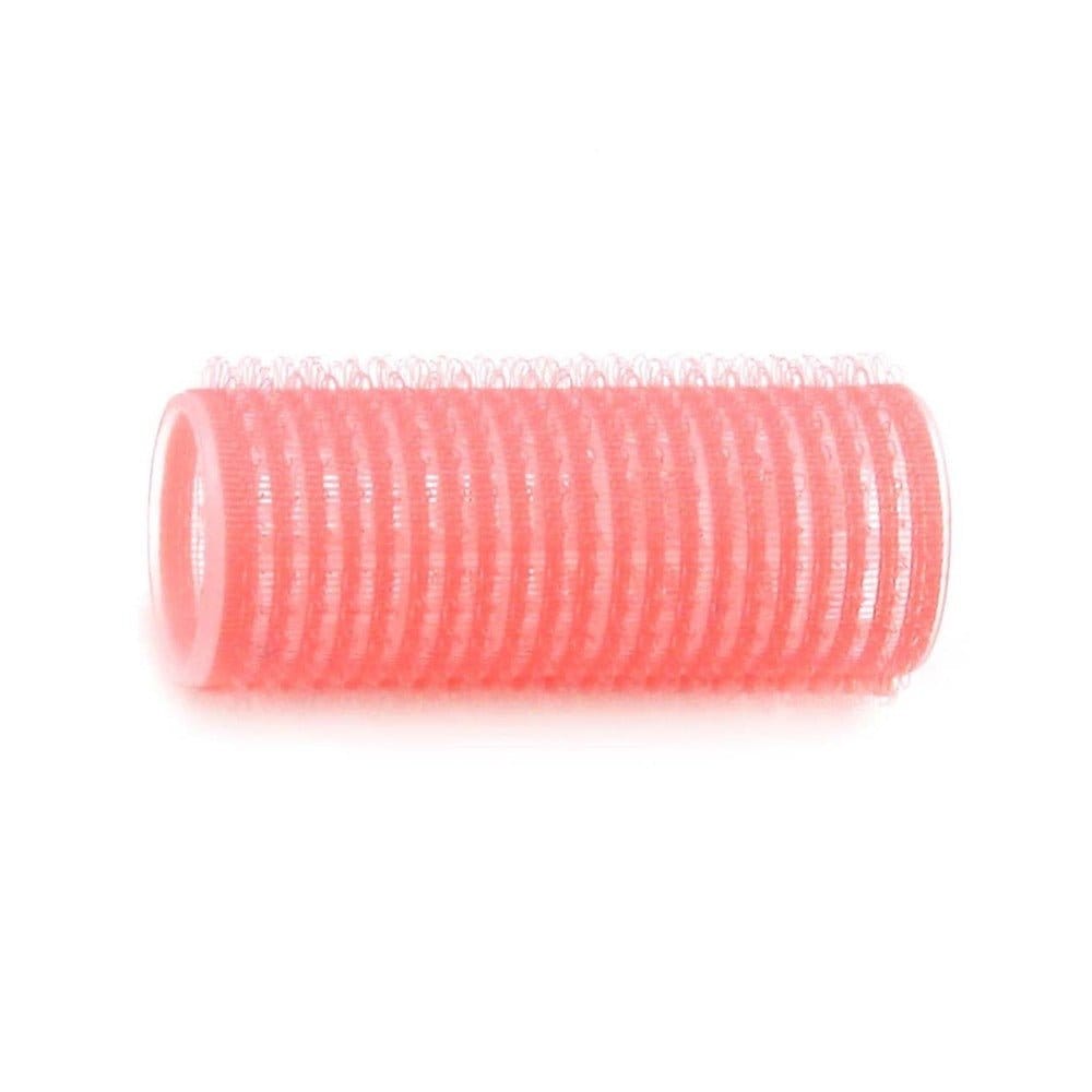 Hair Fx Magic Grip Velcro Rollers 12pc 24mm Pink - HairBeautyInk