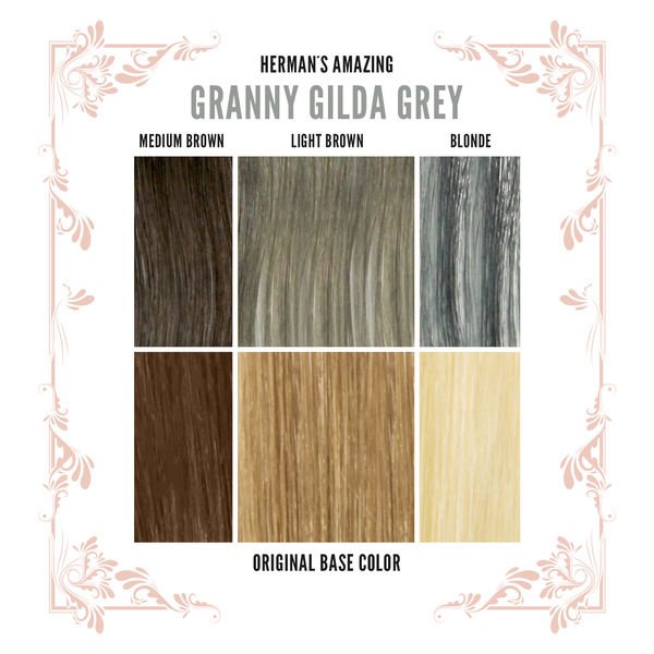 Herman's Amazing Gilda Granny Grey - HairBeautyInk