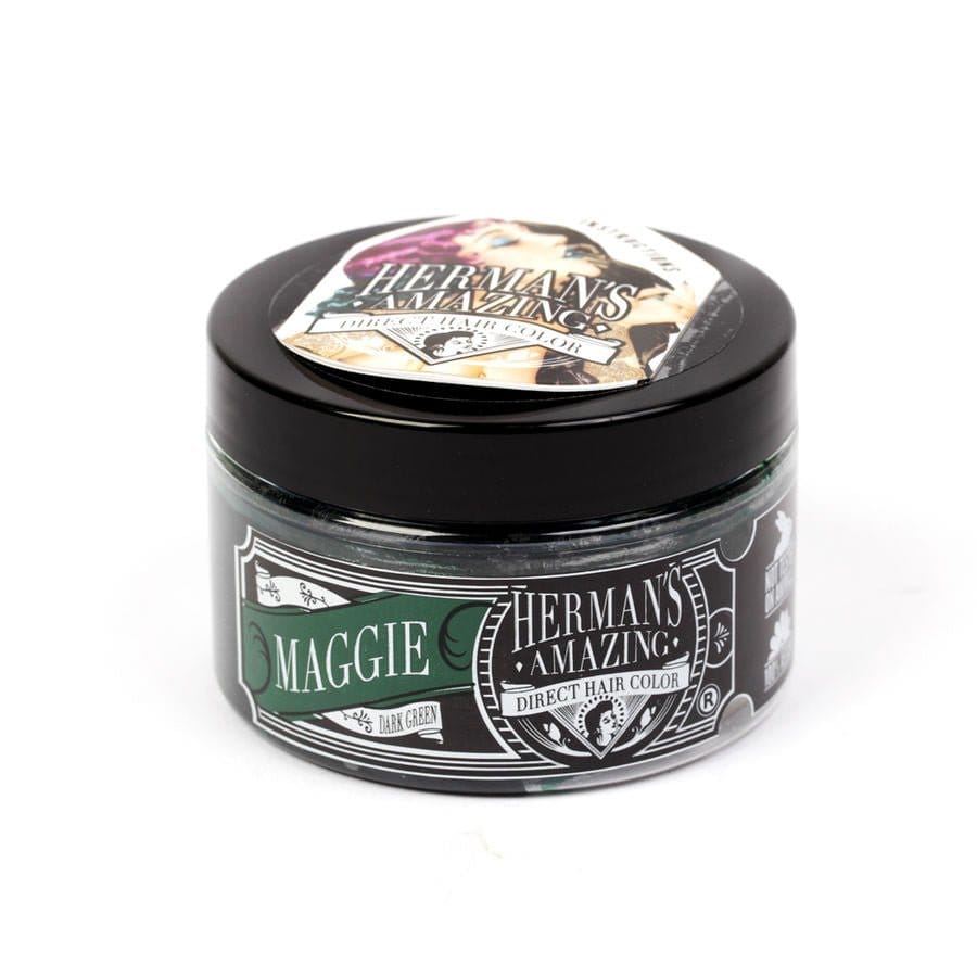 Herman's Amazing Maggie Dark Green - HairBeautyInk