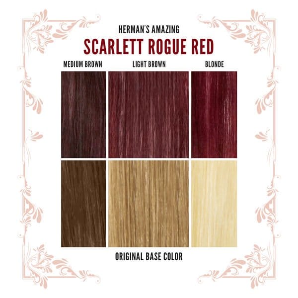 Herman's Amazing Scarlett Rogue Red - HairBeautyInk