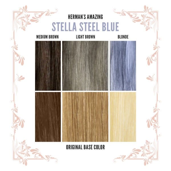 Herman's Amazing Stella Steel Blue - HairBeautyInk