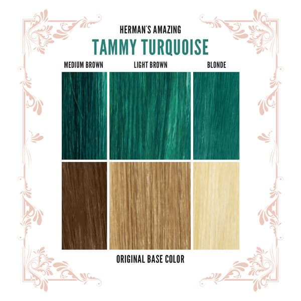 Herman's Amazing Tammy Turquoise - HairBeautyInk