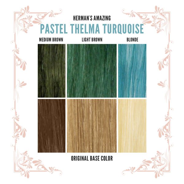 Herman's Amazing Thelma Turquoise - HairBeautyInk