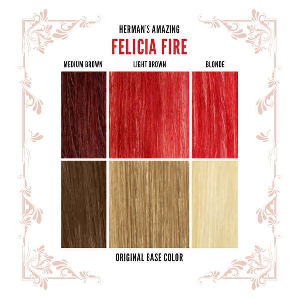 Herman's Amazing UV Felicia Fire - HairBeautyInk