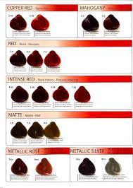 Ink Colour Chart - HairBeautyInk