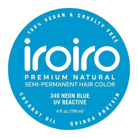 Iroiro 350 Neon Blue 118ml - HairBeautyInk