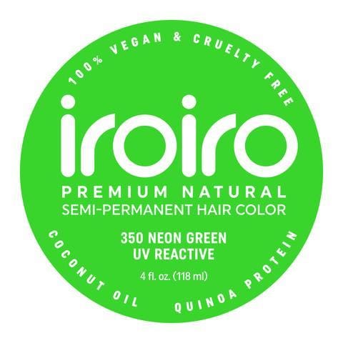 Iroiro 350 Neon Green 118ml - HairBeautyInk