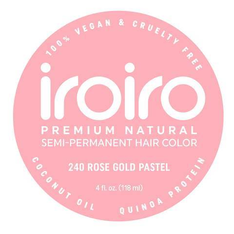 Iroiro Rose Gold Pastel 118ml - HairBeautyInk