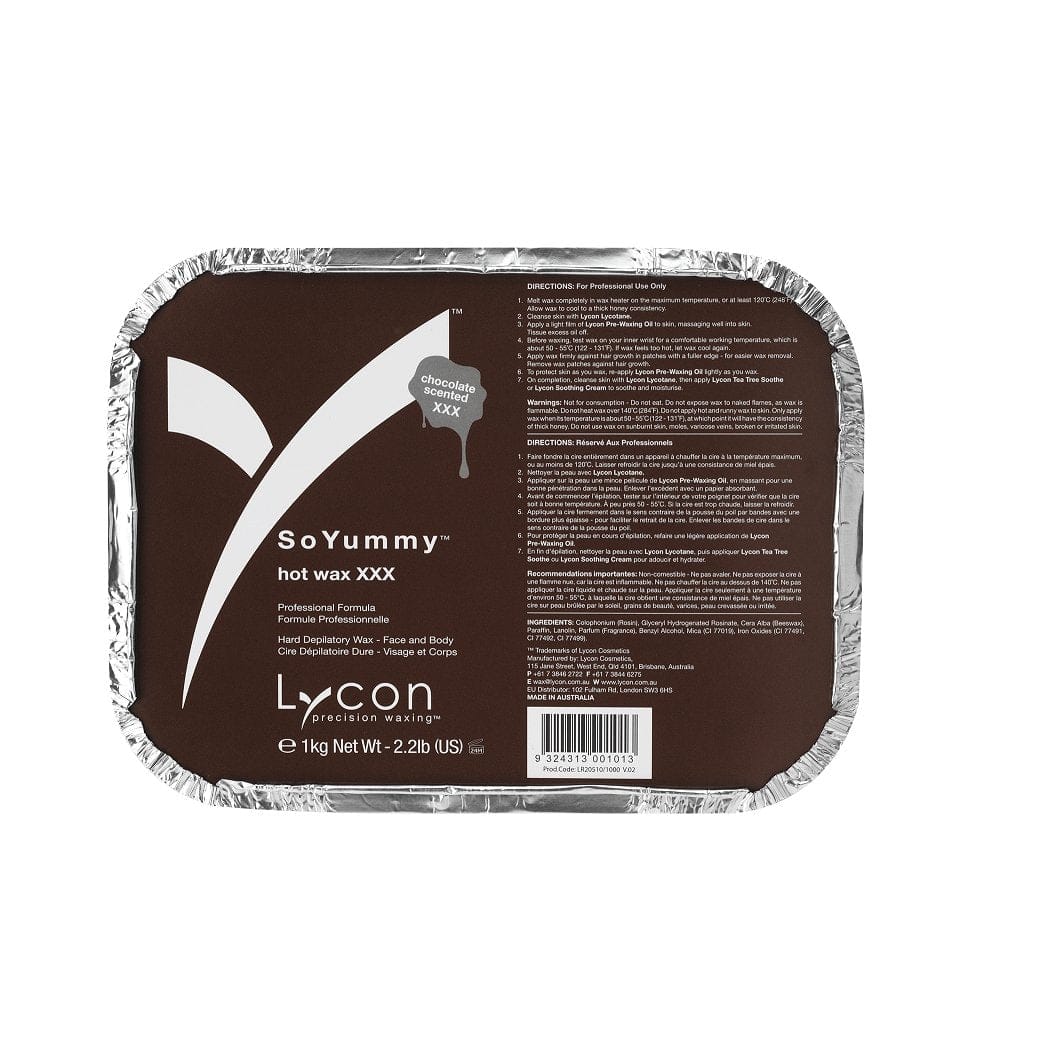 Lycojet Hot Wax So Yummy 1KG - HairBeautyInk