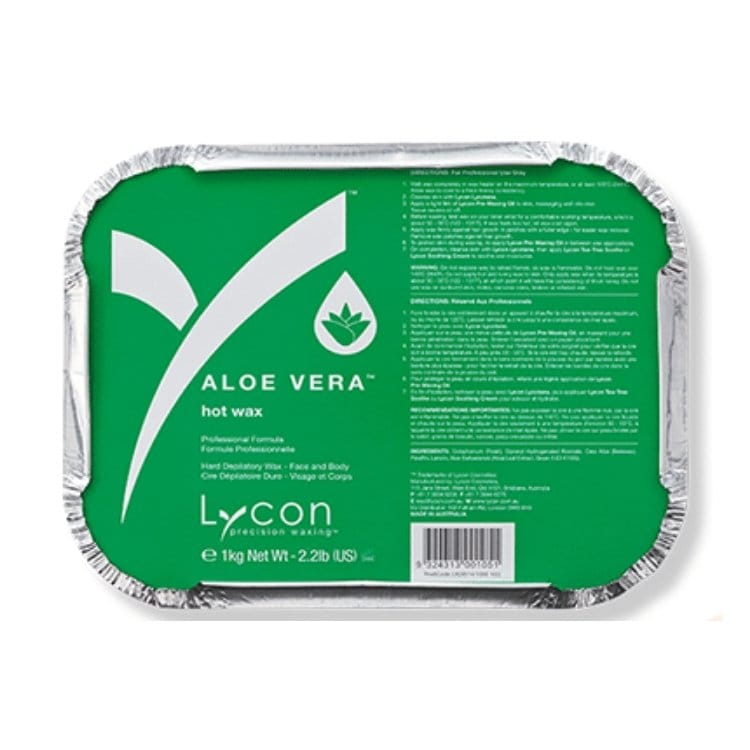 Lycon Hot Wax Aloe vera 1KG - HairBeautyInk