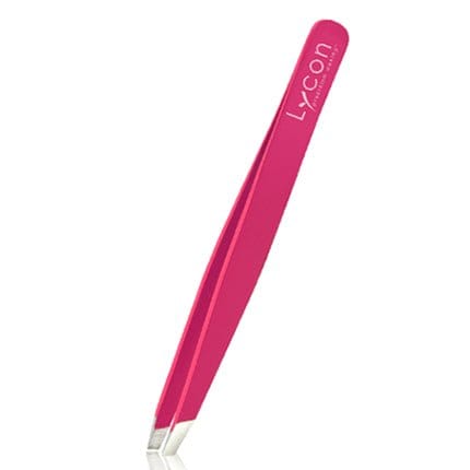 Lycon precision pink tweezers - HairBeautyInk