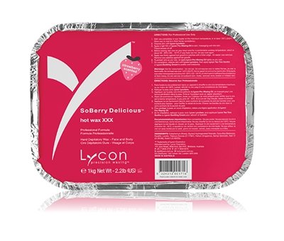 Lycon SOBERRY DELICIOUS HOT WAX XXX 1kg - HairBeautyInk