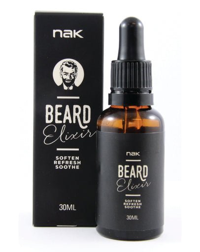 NAK Beard & Face Elixir 30ml - HairBeautyInk