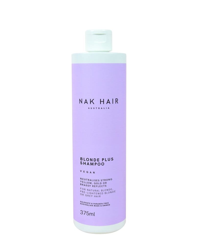 NAK Blonde Plus Shampoo 375ml - HairBeautyInk