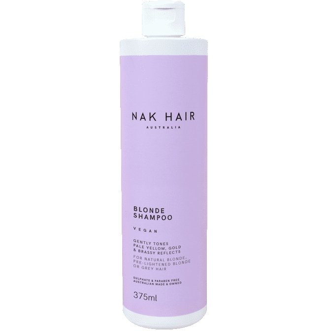 NAK Blonde Shampoo 375ml - HairBeautyInk