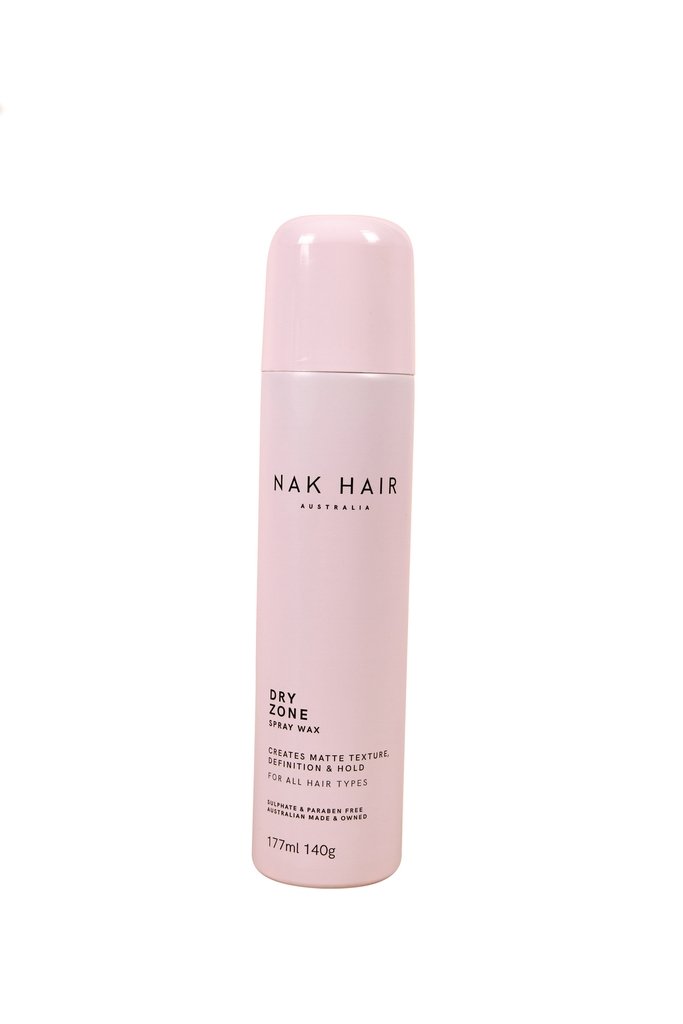 NAK Dry Zone Spray Wax 140g - HairBeautyInk