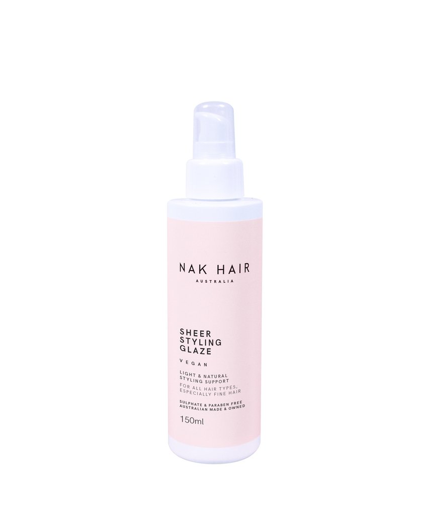 NAK Sheer Styling Glaze 150ml - HairBeautyInk